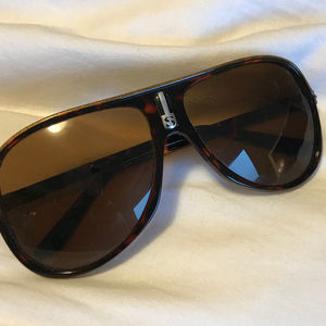 Oversized Brown Sunglasses